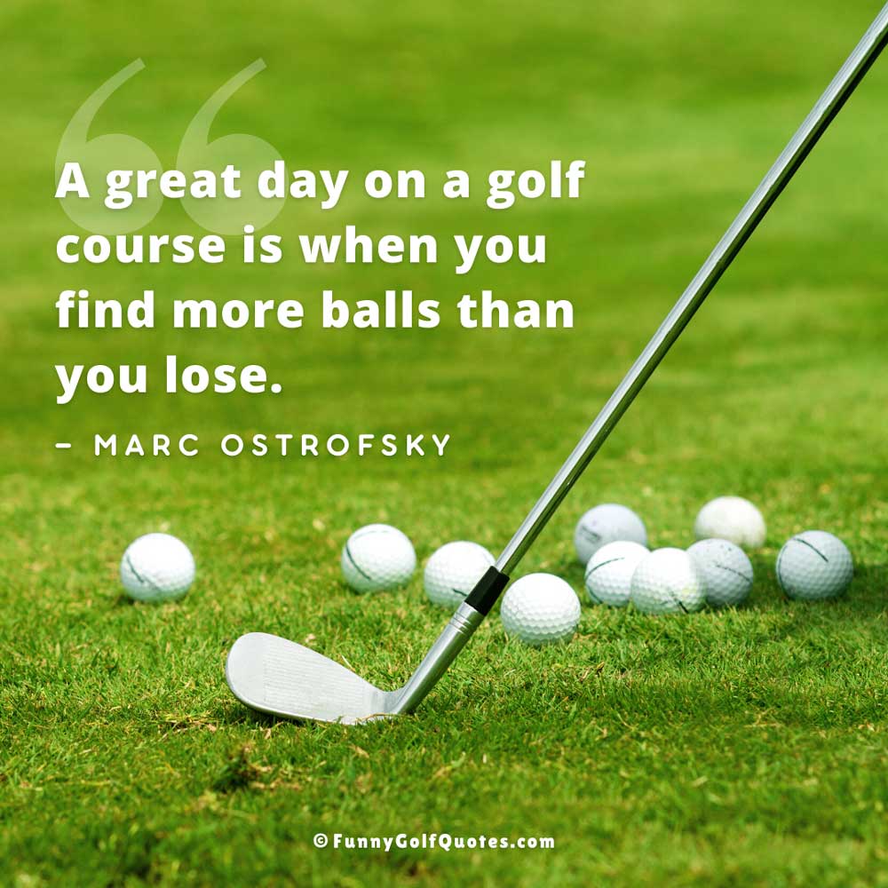 Funny Golf Quotes - Golf Book by Gary McCord & Marc Ostrofsky