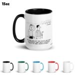 Funny Golf Quotes - Get Much Distance Golf Cartoon 15oz Coffee Mug Color Options