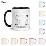 Funny Golf Quotes - I Can Only Play 9 Golf Cartoon 11oz Coffee Mug Color Options