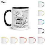 Funny Golf Quotes - Home Earlier Golf Cartoon 11oz Coffee Mug Color Options