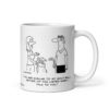 Never Listen Golf Cartoon Coffee Mug - Image 6