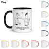 Funny Golf Quotes - No Turn Unstoned Golf Cartoon 11oz Coffee Mug Color Options