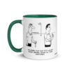 No Turn Unstoned Golf Cartoon Coffee Mug