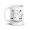 No Turn Unstoned Golf Cartoon Coffee Mug - Image 9